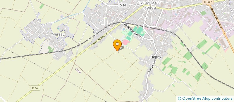 localisation de l'entreprise MONSIEUR PIERRE FRAUDEAU  NEUVILLE-DE-POITOU