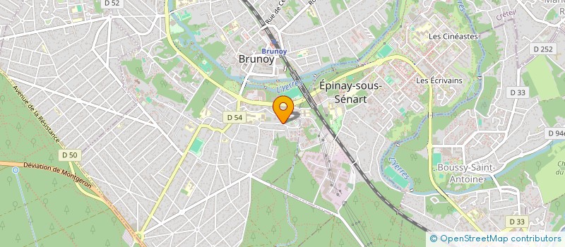 localisation de l'entreprise MONSIEUR PIERRE FRAYSSE à BRUNOY