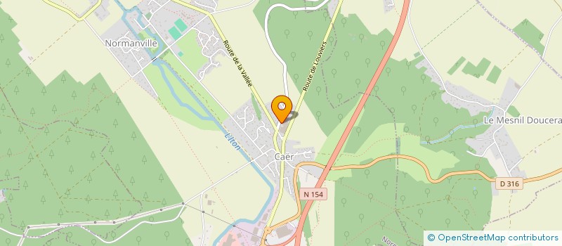 localisation de l'entreprise MONSIEUR PIERRE FREGER  LE BOULAY-MORIN