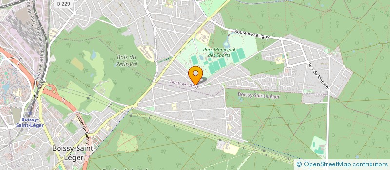 localisation de l'entreprise MONSIEUR PIERRE FREIS  SUCY-EN-BRIE