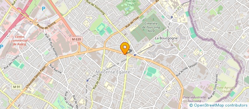 localisation de l'entreprise MONSIEUR PIERRE FREMAUX  TOURCOING