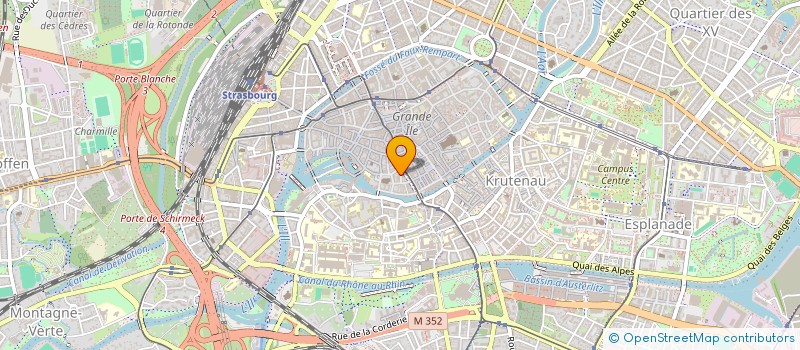 localisation de l'entreprise MONSIEUR PIERRE FRITSCH à STRASBOURG