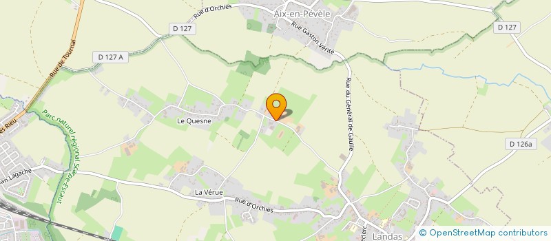 localisation de l'entreprise MONSIEUR PIERRE FROMONT  LANDAS