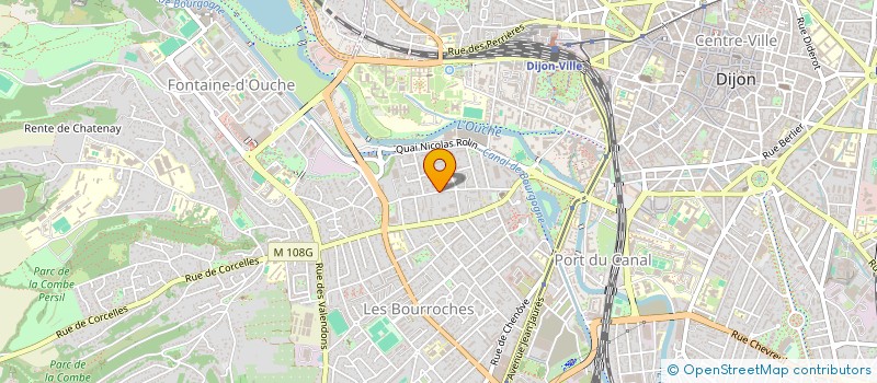 localisation de l'entreprise MONSIEUR PIERRE FROTEY à DIJON