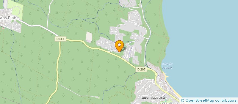 localisation de l'entreprise MONSIEUR PIERRE FUMAGALLI  CARCANS