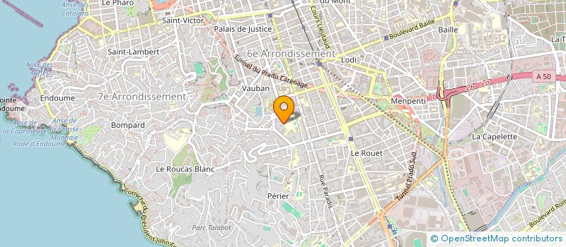 localisation de l'entreprise MONSIEUR PIERRE FUMEAU  MARSEILLE