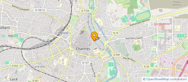 localisation de l'entreprise MONSIEUR PIERRE FURLAN à CHARTRES
