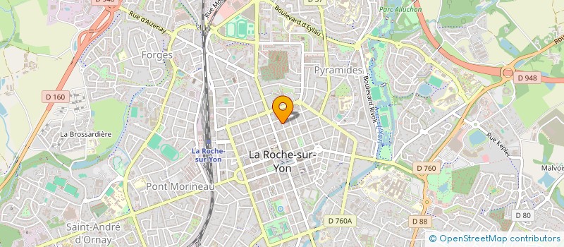 localisation de l'entreprise MONSIEUR PIERRE GABAUDE à LA ROCHE-SUR-YON