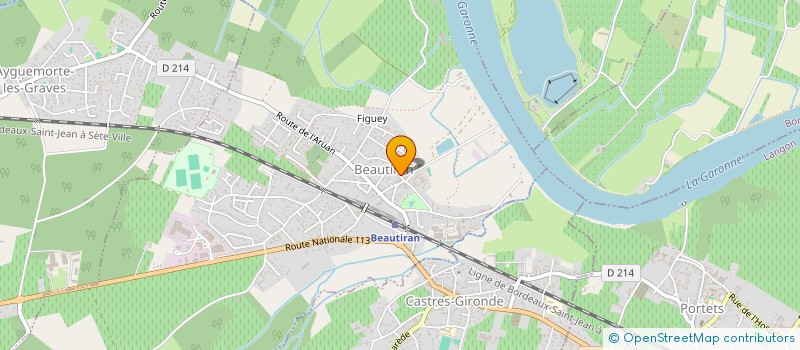 localisation de l'entreprise MONSIEUR PIERRE GABRION  ISLE-SAINT-GEORGES