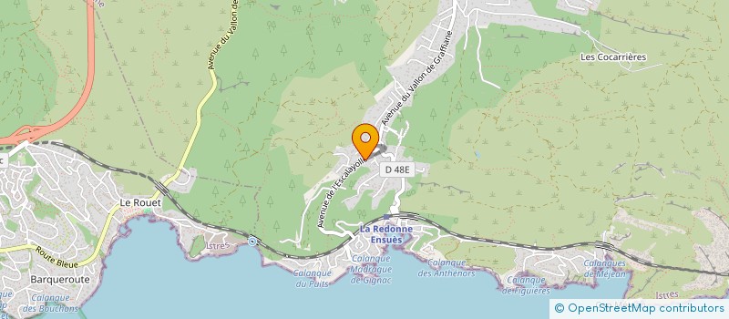 localisation de l'entreprise MONSIEUR PIERRE GACHE  ENSUES-LA-REDONNE