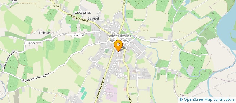 localisation de l'entreprise MONSIEUR PIERRE GADACH  MERLES