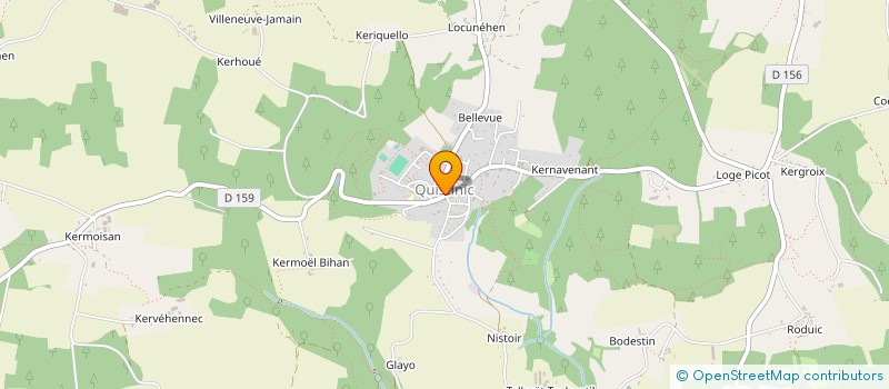 localisation de l'entreprise MONSIEUR PIERRE GAHINET  QUISTINIC