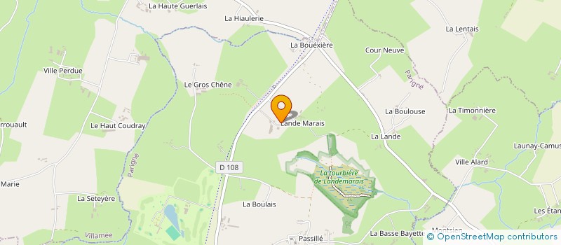 localisation de l'entreprise MONSIEUR PIERRE GAIGNEUX à PARIGNE