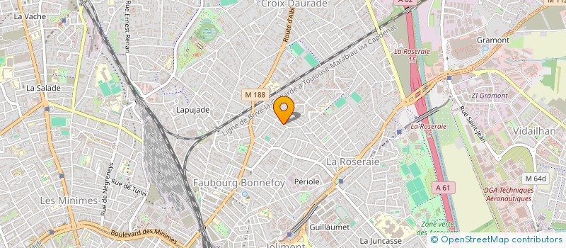 localisation de l'entreprise MONSIEUR PIERRE GALAN  TOULOUSE