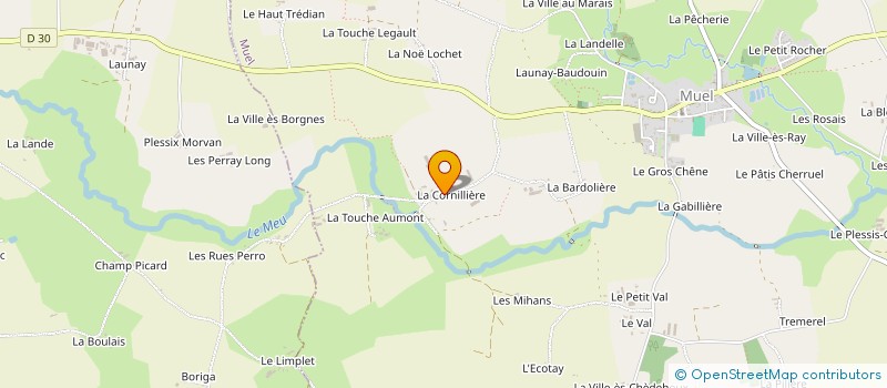 localisation de l'entreprise MONSIEUR PIERRE GALBOIS à MUEL