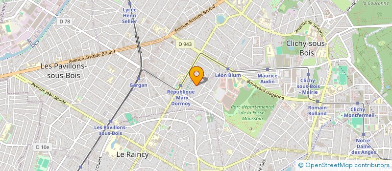 localisation de l'entreprise MONSIEUR PIERRE GALIZZI à CLICHY-SOUS-BOIS