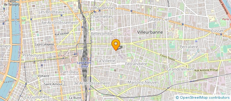 localisation de l'entreprise MONSIEUR PIERRE GALLAIS à LYON