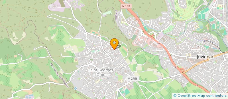 localisation de l'entreprise MONSIEUR PIERRE GALLIANA  SAINT-GEORGES-D'ORQUES