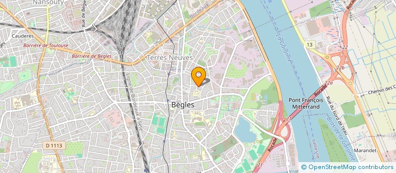 localisation de l'entreprise MONSIEUR PIERRE GALLIER à BEGLES