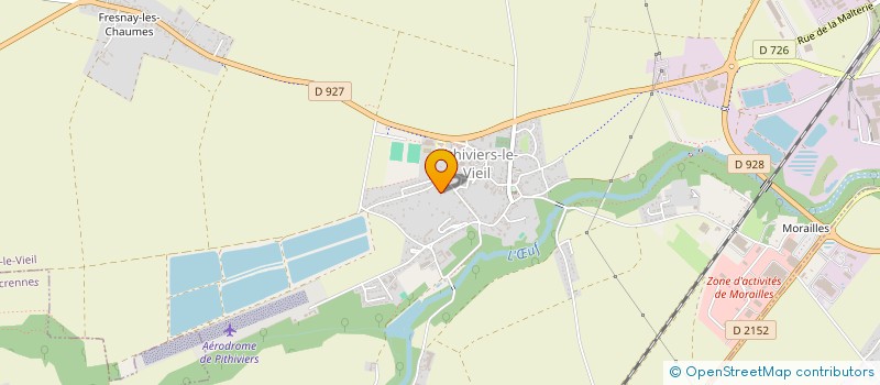 localisation de l'entreprise MONSIEUR PIERRE GALLIER à PITHIVIERS-LE-VIEIL