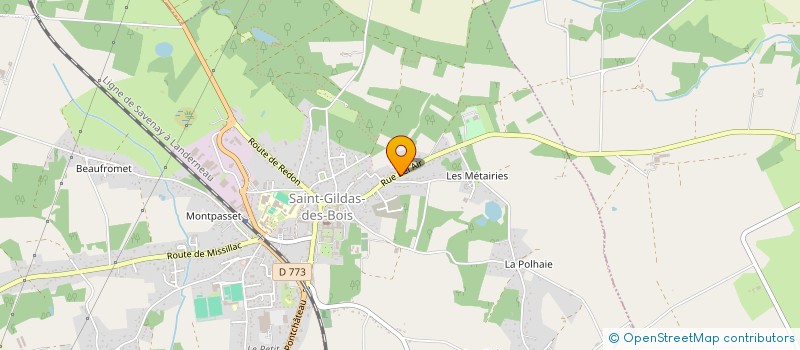 localisation de l'entreprise MONSIEUR PIERRE GALONNIER à GUENROUET