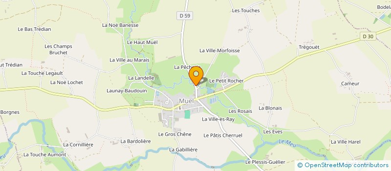 localisation de l'entreprise MONSIEUR PIERRE GALOPIN à MUEL