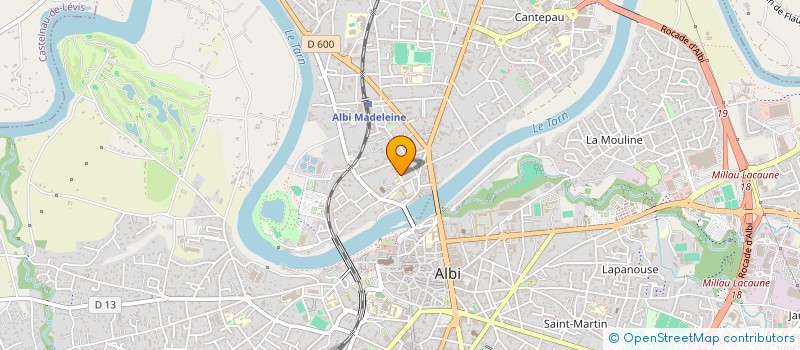 localisation de l'entreprise MONSIEUR PIERRE GALTIER à ALBI