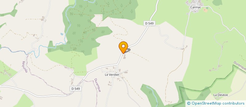 localisation de l'entreprise MONSIEUR PIERRE GALTIER  REQUISTA