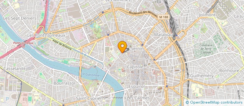 localisation de l'entreprise MONSIEUR PIERRE GALZIN à TOULOUSE