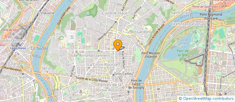 localisation de l'entreprise MONSIEUR PIERRE GANLUT à LYON