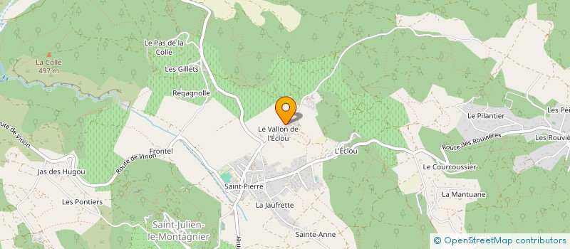 localisation de l'entreprise MONSIEUR PIERRE GARCIA à SAINT-JULIEN