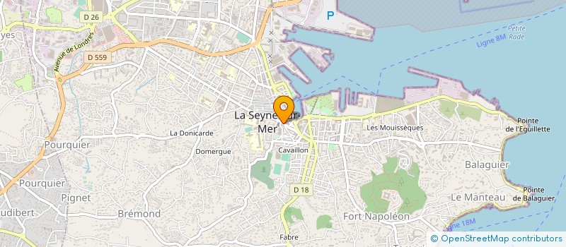 localisation de l'entreprise MONSIEUR PIERRE GARCIA à LA SEYNE-SUR-MER