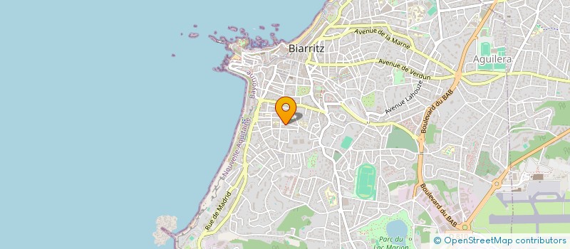 localisation de l'entreprise MONSIEUR PIERRE GARCIA à BIARRITZ