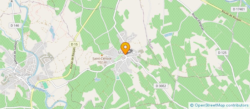 localisation de l'entreprise MONSIEUR PIERRE GARCIA  MARGON