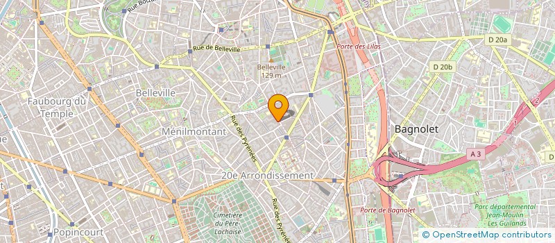 localisation de l'entreprise MONSIEUR PIERRE GARCIA  PARIS