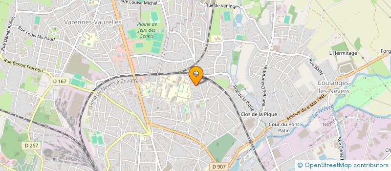 localisation de l'entreprise MONSIEUR PIERRE GARCIA à NEVERS