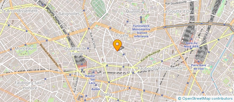 localisation de l'entreprise MONSIEUR PIERRE GARDEUX  PARIS