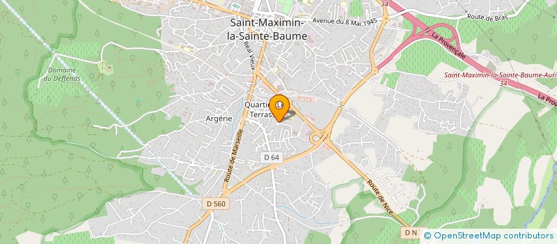 localisation de l'entreprise MONSIEUR PIERRE GARELLO à SAINT-MAXIMIN-LA-SAINTE-BAUME