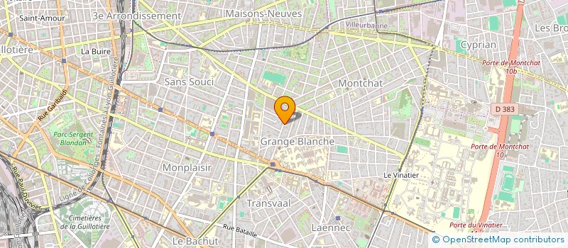 localisation de l'entreprise MONSIEUR PIERRE GARNIER à LYON