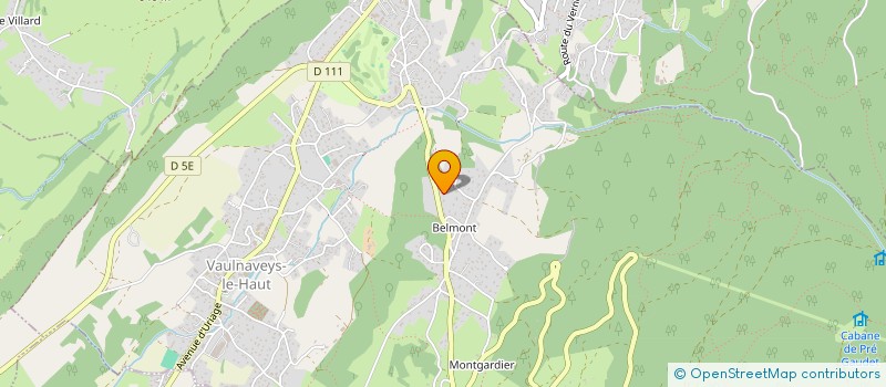 localisation de l'entreprise MONSIEUR PIERRE GARNIER à VAULNAVEYS-LE-HAUT