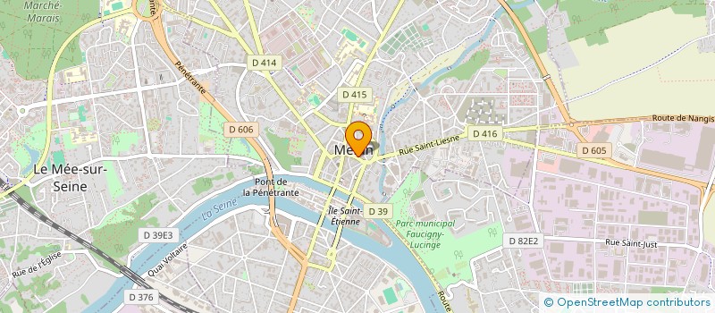 localisation de l'entreprise MONSIEUR PIERRE GARRE à MELUN