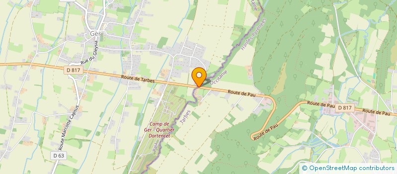 localisation de l'entreprise MONSIEUR PIERRE GARROT  IBOS