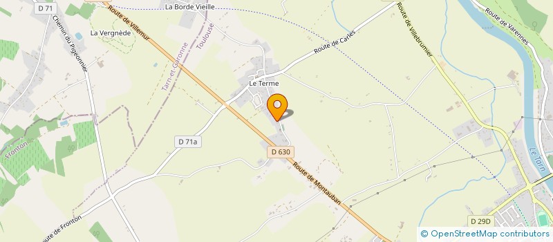 localisation de l'entreprise MONSIEUR PIERRE GARY  VILLEMUR SUR TARN