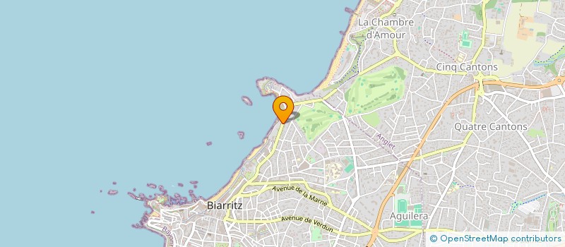 localisation de l'entreprise MONSIEUR PIERRE GASCOGNE-LAGUT à BIARRITZ