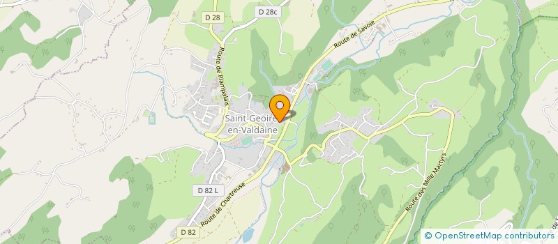 localisation de l'entreprise MONSIEUR PIERRE GASPERONI à SAINT-GEOIRE-EN-VALDAINE