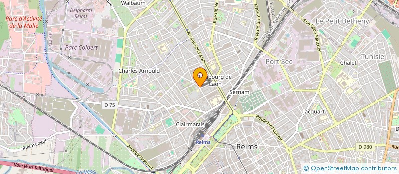 localisation de l'entreprise MONSIEUR PIERRE GASSMANN  REIMS