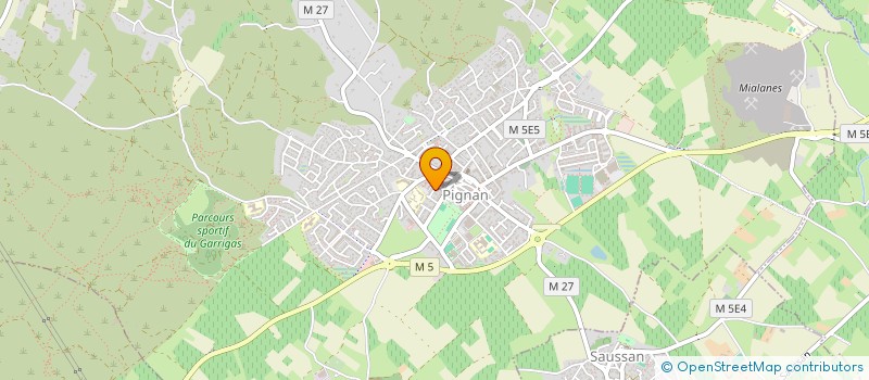localisation de l'entreprise MONSIEUR PIERRE GAT à PIGNAN