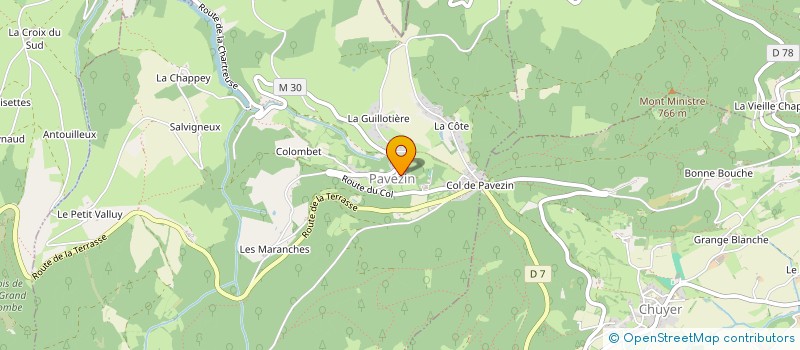 localisation de l'entreprise MONSIEUR PIERRE GATET à SAINT-MICHEL-SUR-RHONE