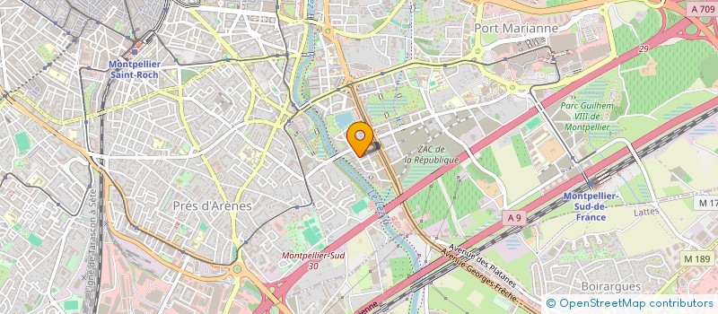 localisation de l'entreprise MONSIEUR PIERRE GAUCHER  MONTPELLIER