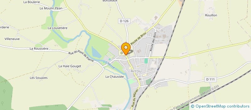 localisation de l'entreprise MONSIEUR PIERRE GAULARD à VALD'YERRE